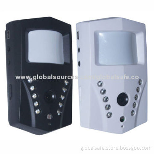 Wireless infrared motion video sensor alarm with mini USB/TV lensNew